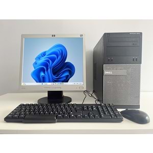 Dell Optiplex 3010 Tower / i3-4150 3.50Ghz / 8Gb Ddr3 /128Gb SSD+120Gb HDD / 2. EL BİLGİSAYAR / Hp 17