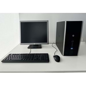 HP Compaq 6300 Pro MT / İ3-3220 / 3.10Ghz / 8Gb Ddr3 / 128Gb SSD / 2. EL BİLGİSAYAR / HP 19