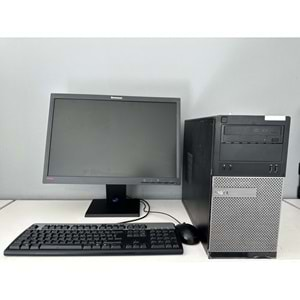 Dell Optiplex 3020 Tower / i3-4150 3.50Ghz / 8Gb Ddr3 / 256Gb SSD / 2. EL BİLGİSAYAR / Lenovo 22