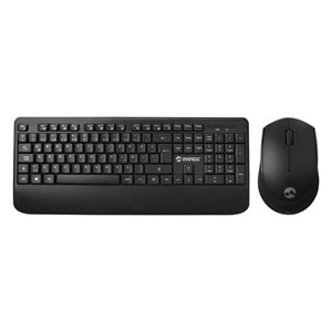 Everest KM- 6176 OFFICAL Siyah Kablosuz Combo Q Multimedia Klavye + Mouse Set