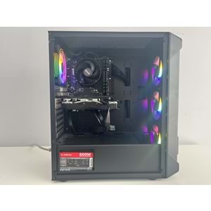 Ryzen 5 5500 Turbo:4,20ghz 16Gb Ddr4 Ram 512Gb NVME Ssd AMD RX 580 DDR5 8gb 256bit E.Kartı 600W PSU RGB Gaming Bilgisayar ( 2 Yıl Garanti )