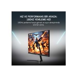 James Donkey Epic E10 23.8'' 180Hz 0.5Ms FHD VA Panel Gaming Monitör ( 2 yıl grantili )