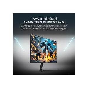 James Donkey Epic E10 23.8'' 180Hz 0.5Ms FHD VA Panel Gaming Monitör ( 2 yıl grantili )