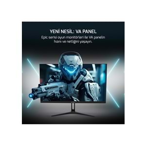 James Donkey Epic E10 23.8'' 180Hz 0.5Ms FHD VA Panel Gaming Monitör ( 2 yıl grantili )