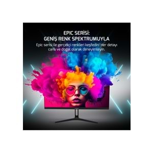 James Donkey Epic E10 23.8'' 180Hz 0.5Ms FHD VA Panel Gaming Monitör ( 2 yıl grantili )