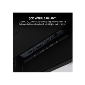 James Donkey Epic E10 23.8'' 180Hz 0.5Ms FHD VA Panel Gaming Monitör ( 2 yıl grantili )