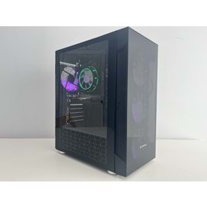 İ3 9100 Gt-740 4Gb Gddr 5 Ekran Kartı 8Gb Ddr4 Ram 512Gb Sata Ssd 300W Everst Psu Rampage Gaming Kasa