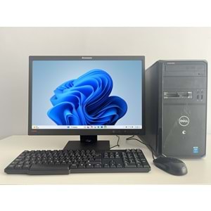 Dell Vostro / i5-4570s 3.60Ghz / 8gb DDR3 / 128Gb SSD+120gb HDD / 2. EL BİLGİSAYAR / Lenovo Ips 22