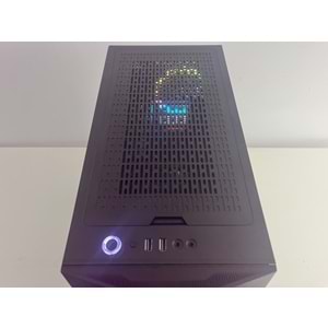 İ5-13400 Turbo: 4.60Ghz RX580 Gddr5 8Gb Ekran Kartı 16Gb Ddr4 Ram Wd Green 512Gb NVMe Ssd H610ME Anakart Rampage 650W Psu Lunatıc Gaming Kasa