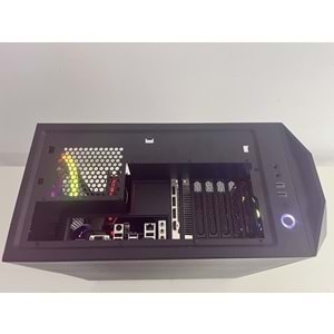 İ5-13400 Turbo: 4.60Ghz RX580 Gddr5 8Gb Ekran Kartı 16Gb Ddr4 Ram Wd Green 512Gb NVMe Ssd H610ME Anakart Rampage 650W Psu Lunatıc Gaming Kasa