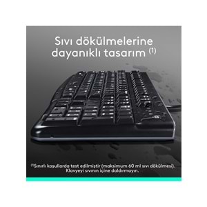 Logitech K120 Kablolu Q Klavye