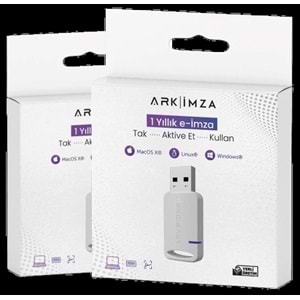 E-İmza 1 Yıllık / Usb Kolay Kullanım