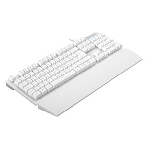 Rampage KB-RX77 RUNNER Beyaz USB Rainbow Aydınlatmalı Q Bilek Destekli Gaming Klavye