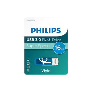 Philips USB 3.0 16GB Vivid Okyanus Mavisi