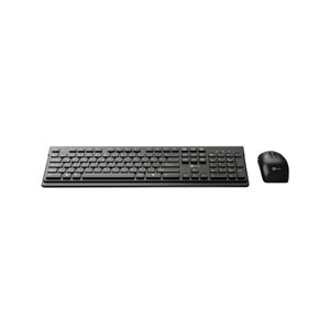 Lecoo KW203 Kablosuz Türkçe Q Klavye & Mouse Set Siyah