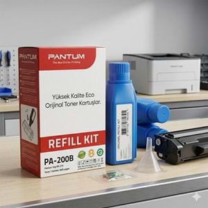 Pantum PA-200B 3200 sayfa kolay toner durum kiti