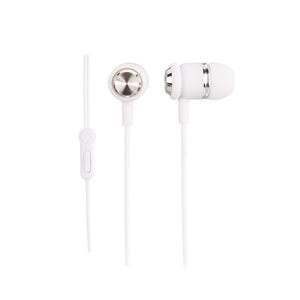 Hytech HY-XK24 20li Set 8*Beyaz 6*Siyah 3*Mavi 3*Kırmızı Kulak İçi Mikrofonlu Kulaklık
