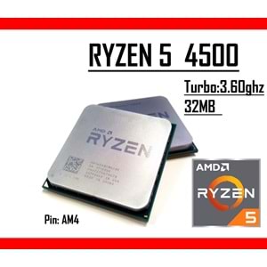 AMD Ryzen™5 4500 Soket AM4 3.6GHz 32MB 65W 7nm İşlemci