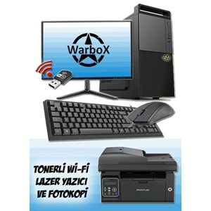 WarboX Kıng Xeon X5650 32gb Ram 512gb Ssd Rx 550-4gb E.kartı 24