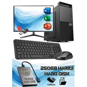 WarboX Uzuh Intel® Core-i3 3.50ghz 8gb Ram 128gb Ssd 250gb Hdd 19