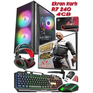 Kadomi I5 6500 Turbo:3.60ghz 8gb Ram 256gb Ssd R7 240 4gb E.kartı 19