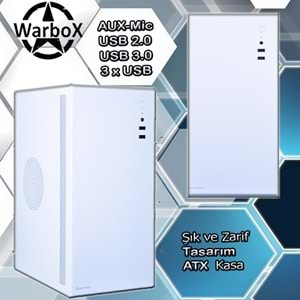 WarboX Bayçura Intel® Core-i3 Turbo:4.20ghz 16gb Ram 128gb Ssd 250gb Hdd 19