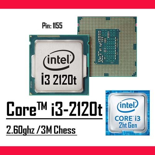 Intel® Core™ i3-2120T Processor 3M Cache, 2.60 GHz
