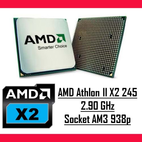 AMD Athlon II X2 245 2.90 GHz Socket AM3 938p