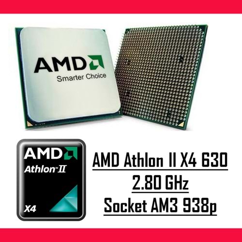 AMD Athlon II X4 630 2.80 GHz Socket AM3 938p