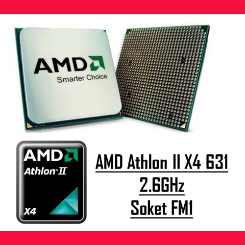 AMD Athlon II X4 631 2.6GHz Soket FM1