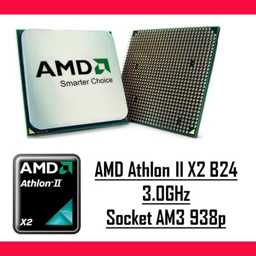 AMD Athlon II X2 B24 3.0GHz Socket AM3 938p