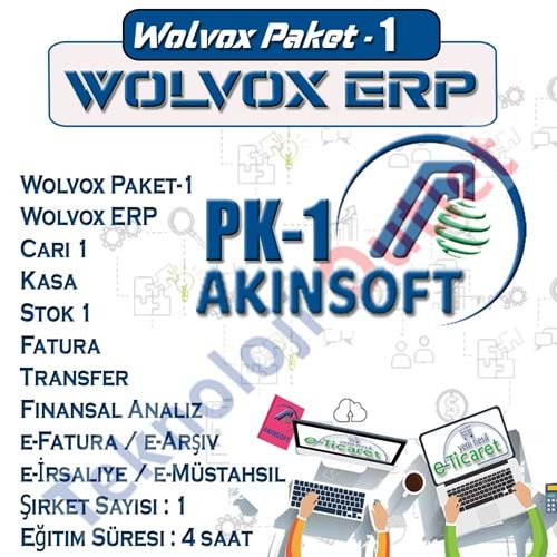 AkınSoft Wolvox ERP / Wolvox Paket-1