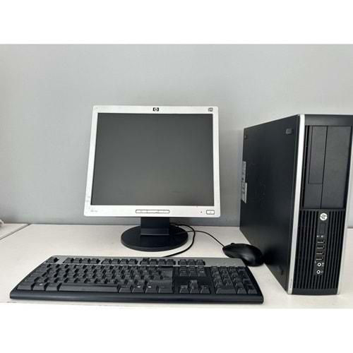 HP Compaq Elite 8300 Small / i5-3470s 2.90Ghz / 8Gb Ddr3 / 128Gb SSD+250gb HDD / 2. EL BİLGİSAYAR / HP 17
