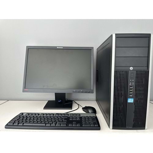 HP Compaq Elite 8200 MT / İ7-2600- 3.40ghz / 8Gb Ddr3 /128Gb SSD+120gbHdd /2. EL BİLGİSAYAR / Lenovo 22