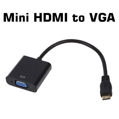 Hadron HDX7771 Çevirici HDMI MİNİ to VGA