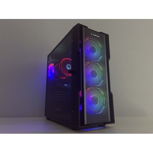Rampage Infinity XEON E5 2670+XEON E5 2670 128Gb Ram 512M2 SSD RX 580 E.Kartı 600W Power Supply
