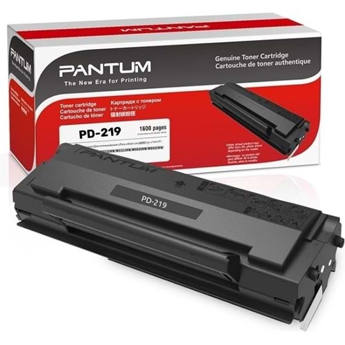 Pantum PD219 Orijinal 1600 Sayfa Toner / Pantum Toner