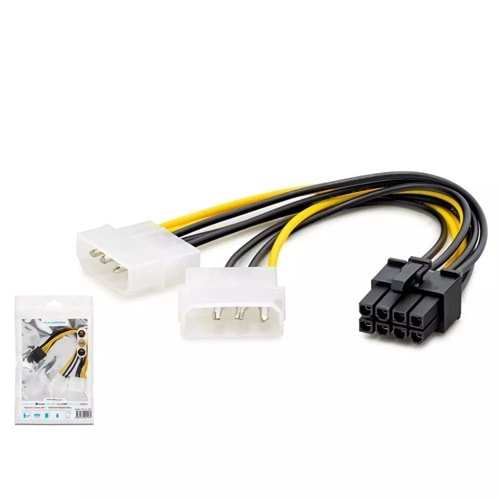 Warbox HDX5504 EKRAN KARTI SATA POWER KABLO 8 PIN