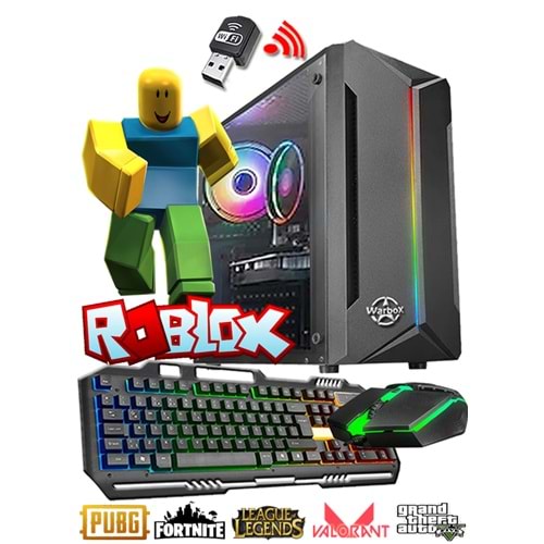 Warbox Rob Max i3 6100 8gb 256gb Ssd 250gb Hdd R7 240-4gb Oyuncu Bilgisayarı
