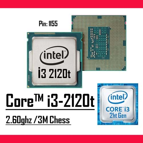 Intel® Core™ i3 2120T 3M Cache, 2.60 GHz