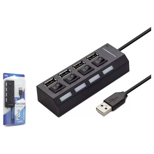 Hadron HDX7008(102) USB Çoklayıcı 4 Port 2.0