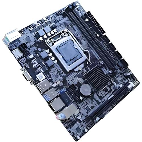 Turbox H510P V1.1 (Z590) Sata,M2 Ddr4 3200MHz Usb3.0 Dp Hdmi Ses G.Lan 1200 Anakart