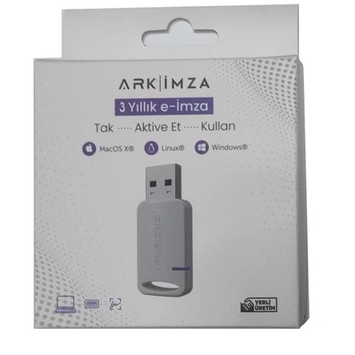 E-İmza 3 Yıllık / Usb Kolay Kullanım