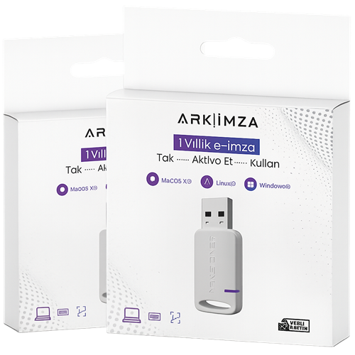 E-İmza 1 Yıllık / Usb Kolay kullanım