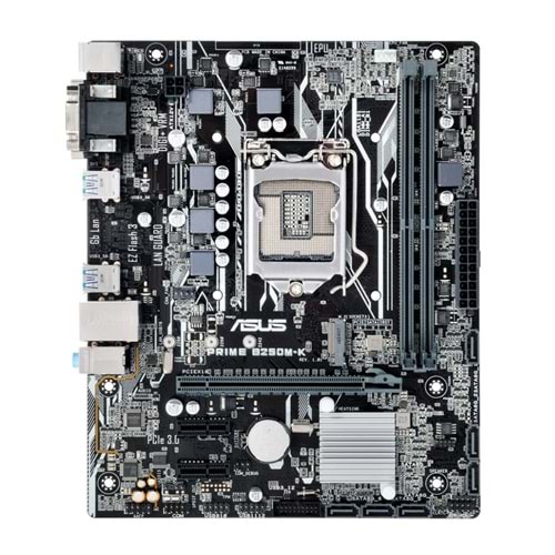 Asus PRIME B250M-K Intel LGA1151 DDR4 Micro ATX Anakart