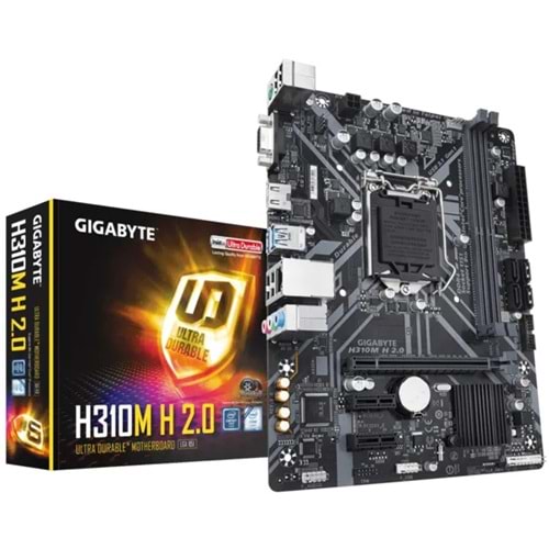 Gigabyte H310M H LGA 1151 8.9. Nesil Uyumlu DDR4 Anakart