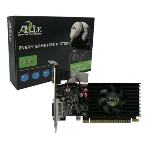 Axle Geforce Gt 710 4Gb Ddr3 64Bit Dvı/Vga/Hdmı Ekran Kartı