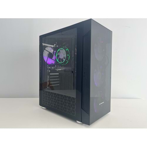 İ3 9100 Gt-740 4Gb Gddr 5 Ekran Kartı 8Gb Ddr4 Ram 512Gb Sata Ssd 300W Everst Psu Rampage Gaming Kasa