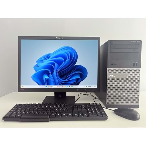Dell Optiplex 3010 Tower / i5-4570s 3.60Ghz / 16Gb Ddr3 /240Gb SSD+120Gb HDD / 2. EL BİLGİSAYAR / Lenovo 22