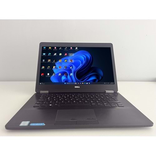 Dell Latitude E7470 İ5 6300u Turbo: 3.0Ghz 8Gb Ram 256Gb Nvme Ssd 14